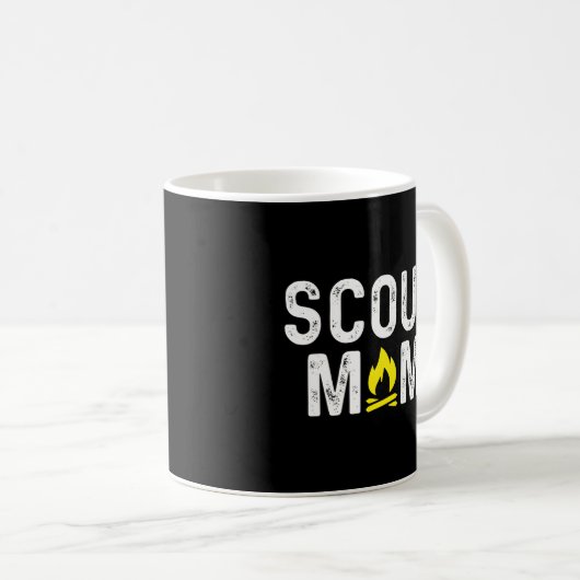 Mug Maman Scoutisme Scouter Mère Scouts (Devant droit)