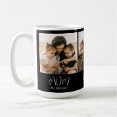 Mug Maman Script Établi Noir 3 Photo (Gauche)