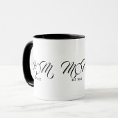 Mug Maman Script Établie (Devant gauche)