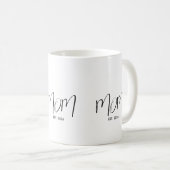 Mug Maman Script Établie (Devant droit)