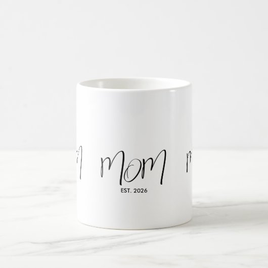 Mug Maman Script Établie (Centre)