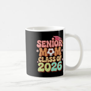 Mug Maman senior Cl de 2026 Football Groovy 70s Rétro
