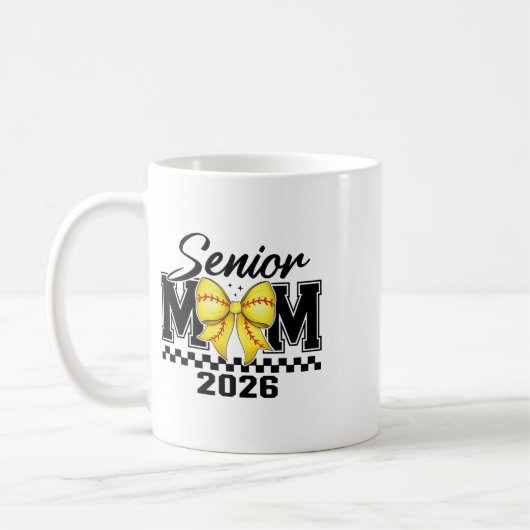 Mug Maman Senior Groovy Cl Douce De 2026 Coquette Bow (Gauche)