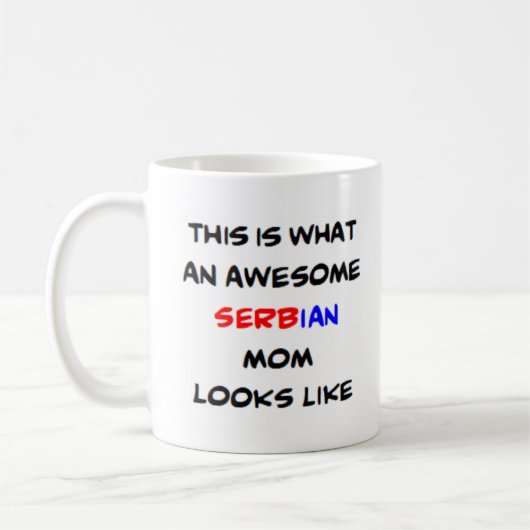 Mug maman serbe, génial (Gauche)