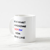 Mug maman slovaque, génial (Devant gauche)