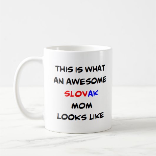 Mug maman slovaque, génial (Gauche)