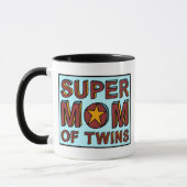 MUG MAMAN SUPERBE DES JUMEAUX (Gauche)