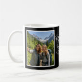 Mug Maman Supplémentaire Promue Élégante Cursive Deux (Gauche)