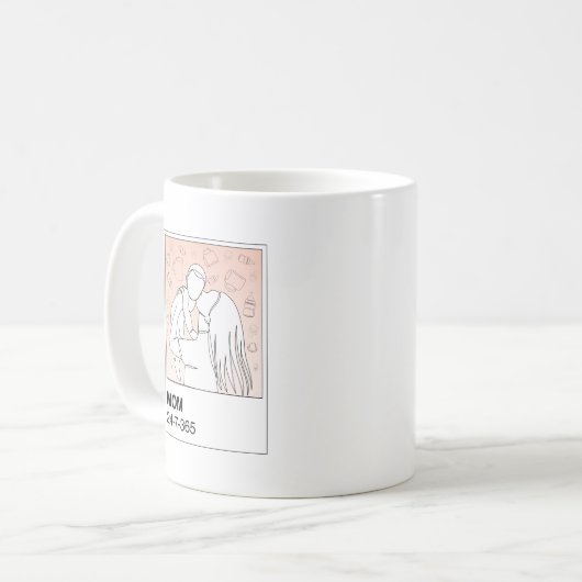 Mug Maman Swatch (Devant gauche)