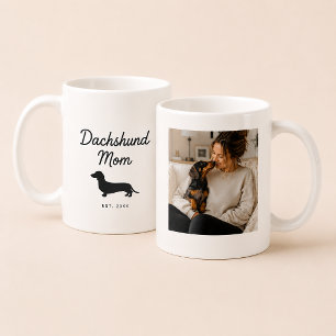 Mug Maman Teckel   Photo personnalisé de Wiener Dog