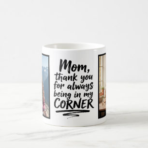Mug Maman toujours dans mon coin Écriture au pinceau D