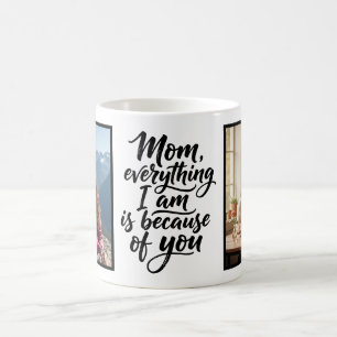 Mug Maman Tout Ce Que Je Suis Écriture Pinceau 2 Photo