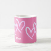 Mug Maman Triple Coeur rose (Centre)