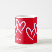 Mug Maman Triple Coeur Rouge (Centre)