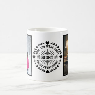 Mug Maman, tu avais raison 2 Photo Drôle Moderne Blanc