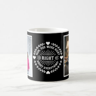 Mug Maman, tu avais raison 2 Photo Drôle Moderne noir
