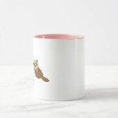 Mug Maman Tu es comme pas de loutre, Joue sur les mots (Centre)