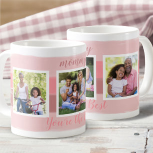Mug Maman Tu es la meilleure - 3 Photo Pinceau Rose St