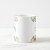 Mug Maman tu es la meilleure florale mignonne Fête des (Centre)