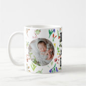 Mug Maman Tu es le Fleur sauvage : Photo personnalisée (Gauche)