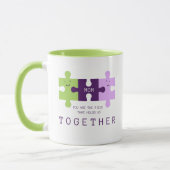 Mug Maman, tu nous tiens ensemble Puzzle Muzzle (Gauche)