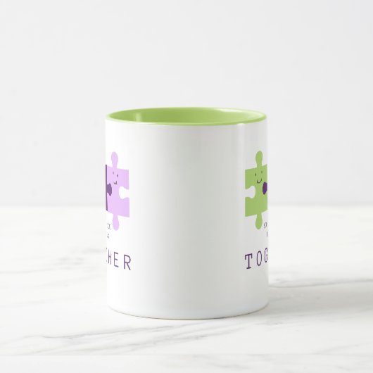 Mug Maman, tu nous tiens ensemble Puzzle Muzzle (Centre)