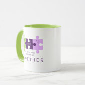 Mug Maman, tu nous tiens ensemble Puzzle Muzzle (Devant gauche)