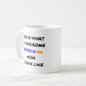 Mug maman ukrainienne, géniale (Devant gauche)