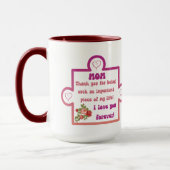 Mug Maman - Vous Aimez Pour Eternity Puzzle Piece (Gauche)