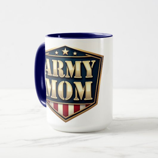 Mug MAMANS de l'Armée, (Devant gauche)