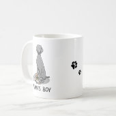 Mug Mama's Boy Weimaraner (gris 1) jouets chien maman  (Devant gauche)