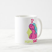 Mug Mamasaurus T Rex Dinosaur Mama Saurus Fête des mèr (Devant droit)
