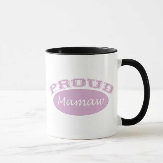 Mug Mamaw fier (rose) (Droite)
