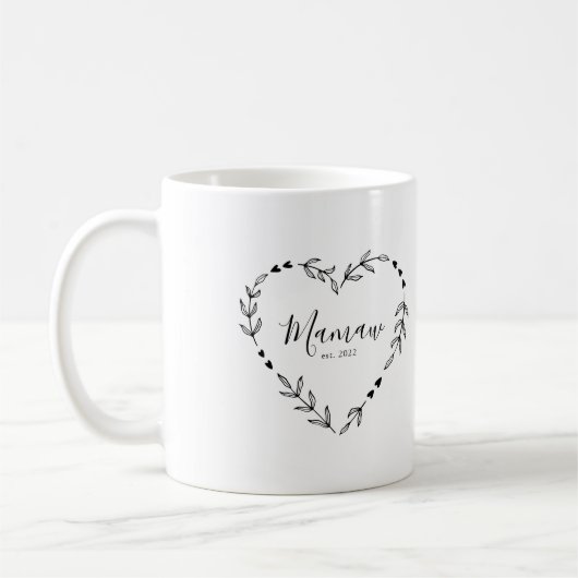 Mug Mamaw Year Est. (Gauche)