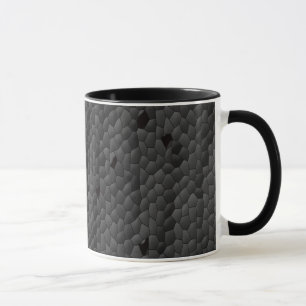 Mug Mamba noire dans illustré, Art