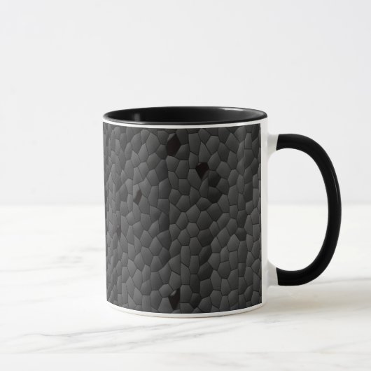 Mug Mamba noire dans illustré, Art (Droite)