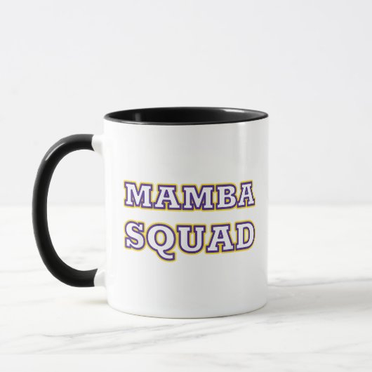 Mug Mamba Squad drôle Vêtements pour Amateur de serpen (Gauche)