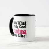 Mug Mamie Cool (Devant gauche)