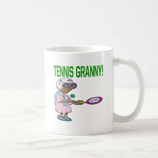 Mug Mamie de tennis (Droite)