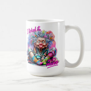 Mug Mamie drôle "Je l’ai cueillie, c’est la mienne" Re