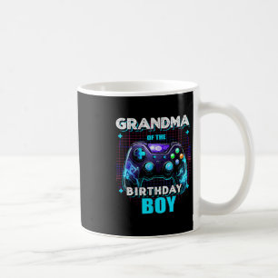 Mug Mamie du garçon d'anniversaire vidéo familiale cor