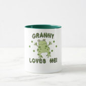 Mug Mamie m'aime grenouille (Centre)