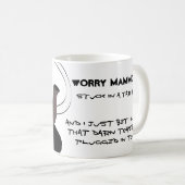Mug Mammoth inquiet (Devant droit)