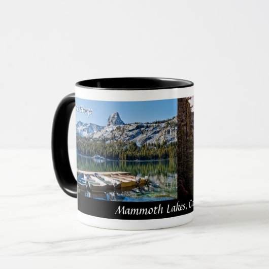 Mug Mammoth Lakes, Eastern Sierra Mts, Californie (Devant gauche)