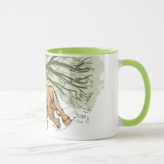 Mug Mammouth mignon de bébé (Droite)