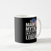 Mug Man Myth Legend Cornhole USA Papa (Devant droit)