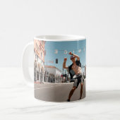 Mug Man playing skateboard (Devant gauche)