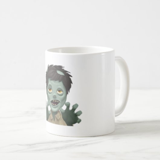 Mug Man Zombie - Emoji (Devant droit)