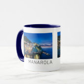Mug Manarola Cinque Terre La Spezia Italie Panorama (Devant gauche)