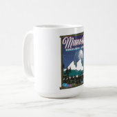 Mug Manaslu Himalayas Népal carte de l'affiche (Devant gauche)